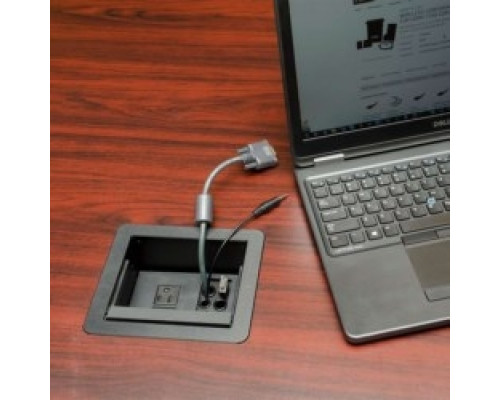 C2G  CG50191  CG50191                 Wireless Conference Table Box, HDMI Female/VGA Female/3.5 MM Female to HDMI Female, Black