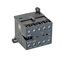 ABB  KC6-22Z-04   Mini Contactor Relay, 4 Pole, 2NO/2NC, 4A, 110-125 V DC Coil