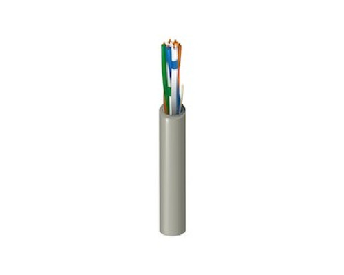 BELDEN  DIW4 732U1000   Multi-Conductor - Category 3 Nonbonded-Pair Cable 4-pair U/UTP CMR Box Gray, Light Olive