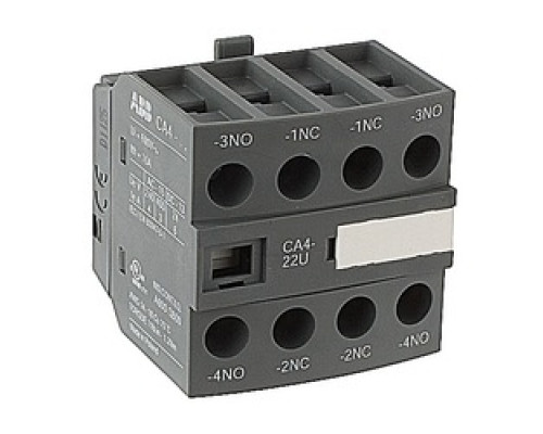 ABB  CA4-22U   Contactors - Accessories Frnt Mnt Aux, 2NO/2NC AF09-AF16