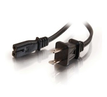 C2G  CG27399  27399                 6 ft. Polarized 2-Slot Power Cord
