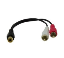 ON-Q/LEGRAND  AC2702BK  AC2702-BK                 Audio/Video Cable, 28 AWG, 6