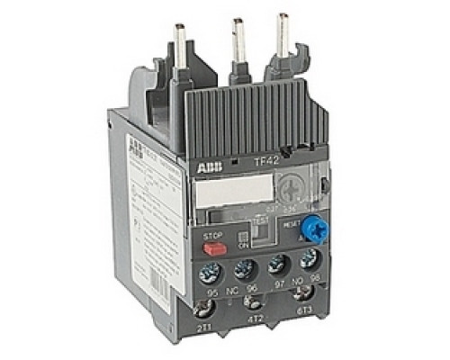 ABB  TF42-0.31   3 pole thermal overload relay with 0.23-0.31 amp setting range