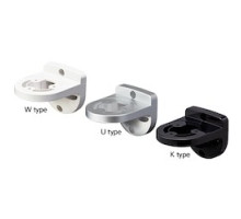 PATLITE USA CORPORATION SZK-003U  Wall mount bracket for LR6/LR7, polycarb, silver