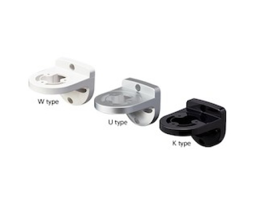 PATLITE USA CORPORATION SZK-003U  Wall mount bracket for LR6/LR7, polycarb, silver