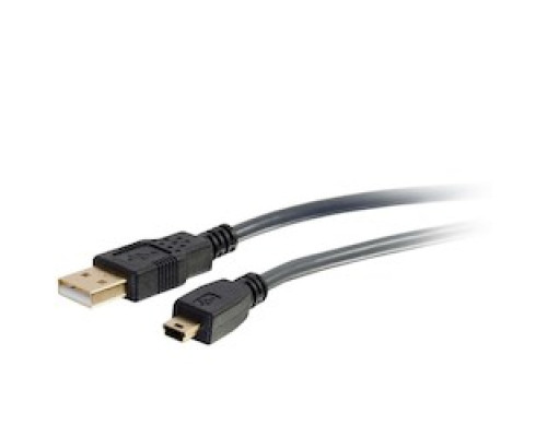 C2G  CG29652  29652                 C2G Ultima Series 9.8ft USB A to USB Mini B Cable - USB to Mini B Cable - USB 2.0 - Black - M/M