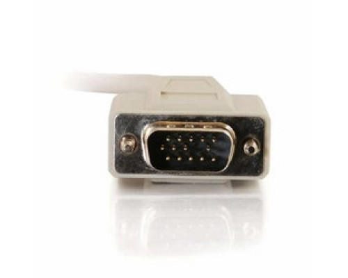 C2G  CG02635  CG02635                 SVGA Monitor Cable, Economy, VGA Male to VGA Male, 6’ Length, Beige
