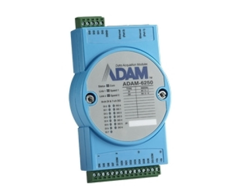 ADVANTECH  ADAM-6250   15-Channel Isolated Digital I/O Modbus TCP Module