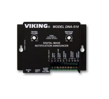 VIKING ELECTRONICS  DNA-510                 Digital Mass Notification Announcer with Alert Tones and Messages