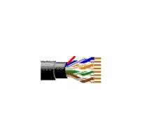 BELDEN BAV  1319SB 0101000   Multi-Conductor - Category 6 UTP - ABS Type Approved 4-Pair 23 AWG PP FRNHPO FRNHPO Black