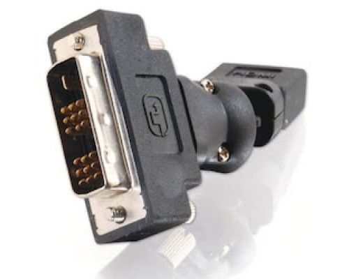 C2G  CG40931  CG40931                 HDMI to DVI-D Adapter, 360 Degree Rotation, Female to DVI-D Single Link Male, Black