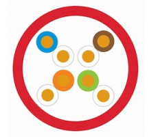 BERK-TEK  10170931                 24-4P UTP-CMR Solid BC FEP/FEPVC Lanmark-6 Min Compliant Cat6 Red Box RoHS