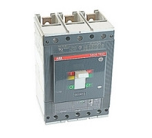 ABB T5N400E5W  3 pole, 400 amps rated at 600V AC, Tmax molded case circuit breaker with an electronic trip device with a magnetic interrupt MCP trip device and 25kA at 480V AC interrupt current rating
