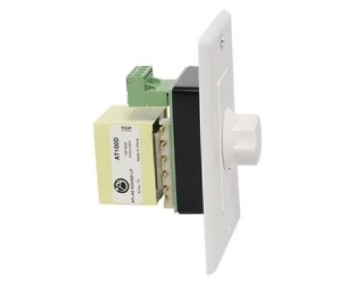 ATLASIED  AT100D                 Deluxe Decora Plate Mounted 100W Attenuator, 3dB Steps