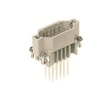 HARTING  09210152601  9210152601   Han D Male Insert wire wrap: Han D 15 Position M Insert Wire Wrap