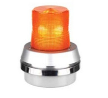 EDWARDS SIGNALING  51R-N5-40W  78264021308   Flashing Incandescent Beacons with Horn, 51 Series, 120V AC, red