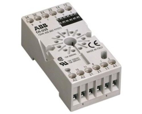 ABB  1SVR405660R0000   Relay Socket, Screw Terminal, For Universal Relay