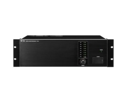 TOA ELECTRONICS INC  DP-K1CU                 Digital Signal Processor, 8-Input/Output, 8-Preset Memory, 100 to 120 Volt AC, 40 Watt, 20 to 20000 Hertz, 482.6 MM Width x 320 MM Depth x 132.6 MM Height, Aluminum Black Panel