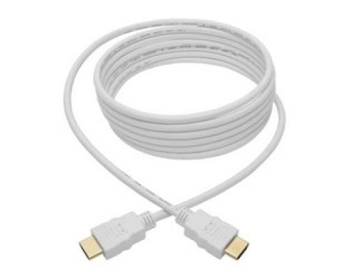 TRIPP LITE P568-010-WH         High-Speed HDMI 4K Cable with Digital Video and Audio, Ultra HD 4K x 2K @ 30 Hz M/M , White, 10 ft.