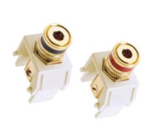 PASS & SEYMOUR  ACABPW1                 Binding Post, White, For Speaker