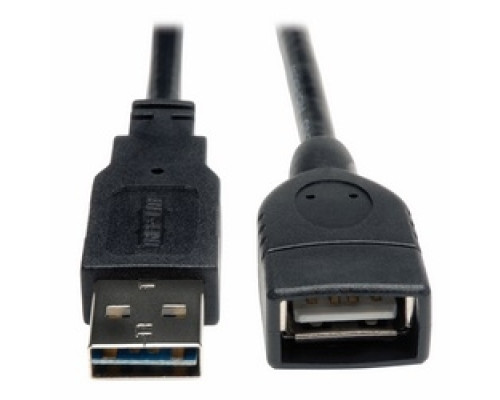 TRIPP LITE UR024-006         Universal Reversible USB 2.0 Extension Cable Reversible A to A M/F , 6 ft. 1.83 m