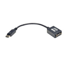 TRIPP LITE P134-06N-VGA-BP         DisplayPort to VGA Active Adapter Video Converter M/F , 6-in., 50 Pack