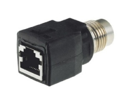 HARTING  21010000031   Harax Sensor Accessories: Adapter M12-RJ45 Straight