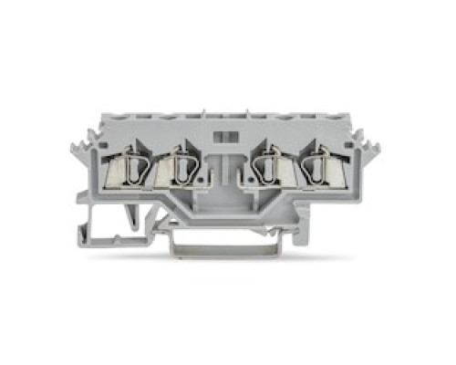 WAGO CORPORATION  280-606   4 CONDUCTOR CARRIER GRAY  TERMINAL BLOCK