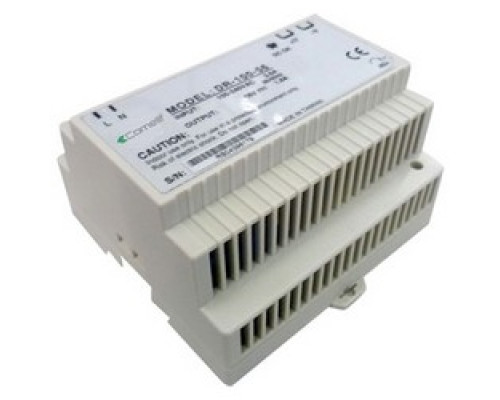 COMELIT  1441                 Video Door Entry System Power Supply Unit, Riser, 230/110 Volt AC, 50/60 Hertz Input, 55 Volt DC, 6-DIN Module, Wall Mount, 93 MM Width x 53 MM Depth x 99 MM Height