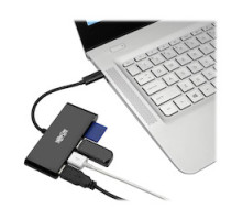TRIPP LITE  U460-003-3AMB                 USB 3.1 GEN 1 USB-C PORTABLE, HUB/ADAPTER, 3 USB-A PORTS, AND MEMORY CARD