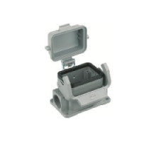 HARTING  09300061256  9300061256   Han B Housings: Han B Base Surface LC 1 Lever Thermoplas