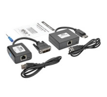 TRIPP LITE B150-1A1-DVI         DisplayPort to DVI over Cat5/6 Active Extender Kit, Pigtail Transmitter/Receiver for Video/Audio, 125 ft. 38 m