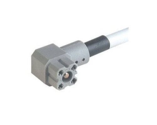 HIRSCHMANN  932041002   G 20 KW 3 F 3m; Cable Socket, with integrally molded lead, 2 contacts + PE, DIN VDE 0627 / IEC 61984, cable type: H05 VV-F 3G1, cable material: PVC