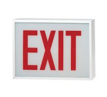 COOPER LIGHTING LLC  CHX71   SELF POWERED, EXIT SIGN,  STEEL HOUSING, WHITE LED  EXIT, WITH LENS