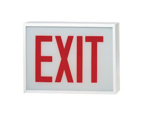 COOPER LIGHTING LLC  CHX71   SELF POWERED, EXIT SIGN,  STEEL HOUSING, WHITE LED  EXIT, WITH LENS