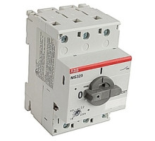 ABB  MS325-2.5   3 Ph Starter Rated Current: 1.6-2.5 Trip Class: 10