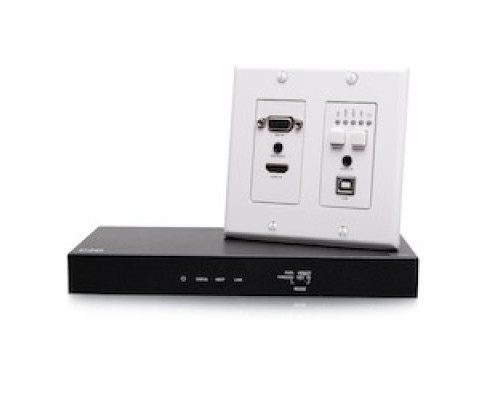 C2G  C2G31012                 HDBaseT HDMI VGA USB Wall Plate to Box