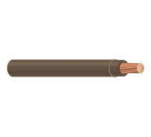 APPROVED MANUFACTURERS  6G-0601-07           THHN/THWN-2 Cable, 6 AWG, 19 Strand, 600V, Annealed Copper, PVC Insulation, Nylon Jacket, Brown