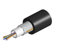 COMMSCOPE ENTERPRISE SOLUTIONS  760083360  Z-006-DN-5L-F06BK   Fiber Cable, Indoor/Outdoor Low Smoke Zero Halogen, Single Jacket, All-Dielectric, Arid-Core Drop, 6 Fiber, Lazrspeed 300 OM3 Multimode