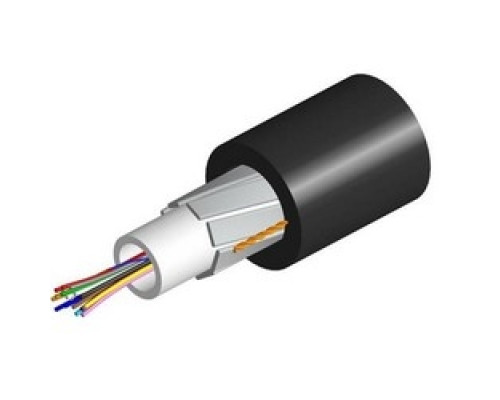 COMMSCOPE ENTERPRISE SOLUTIONS  760083360  Z-006-DN-5L-F06BK   Fiber Cable, Indoor/Outdoor Low Smoke Zero Halogen, Single Jacket, All-Dielectric, Arid-Core Drop, 6 Fiber, Lazrspeed 300 OM3 Multimode