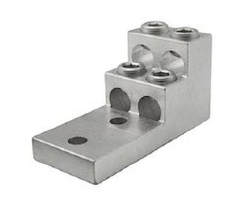 ILSCO CORP  PB4-600-2N  UPC 783669179774                 ALUMINUM SOLDERLESS LUG 2AWG-600MCM, 4 CONDUCTOR  FOR CU/AL, TYPE: PB