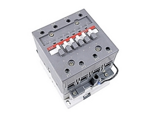 ABB  A45-40-00-80   4 pole, 70 amp, across the line block contactor with 230-240V AC coil and no auxiliary contacts
