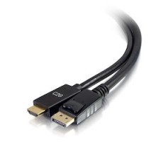 C2G  CG54432  54432                 3 ft. DisplayPort To HDMI Cable 4K Passive Black