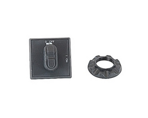 ABB  OHBS1AH1   Black selector handle with O/I and OFF/ON markings and protection according to NEMA 1 and IP54