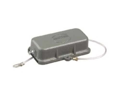 HARTING  09200105425  9200105425   Han A Accessories: Han A Protect Cover Die Cast for Base