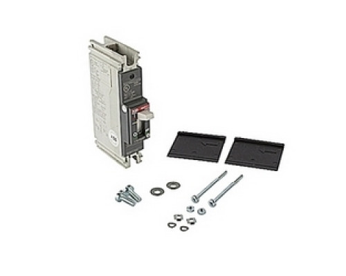 ABB  A1N025TW-1   1 pole, 25 amps rated at 240V AC and 125V DC, fixed trip point molded case circuit breaker, with a thermal magnetic trip device and 14kA at 240V AC and 10kA at 125V DC interrupt current rating