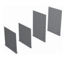 ABB  KT5PBL-3   100mm Phase Barrier used on T4/T5 frame 3-pole circuit breaker