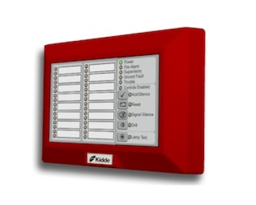 KIDDE COMMERCIAL  K-RLED-CR                 Led Ann With Com Controls, Red, En