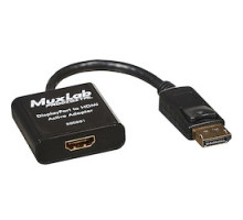 MUXLAB INC  500501-4K60                 displayPort To HDMI Active Adapter, 4K/60