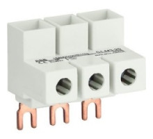 ABB  S1-M3-25   S1-M3-25 3-phase power infeed block Flat, for MS116 / MS132, 25mm2, Type E